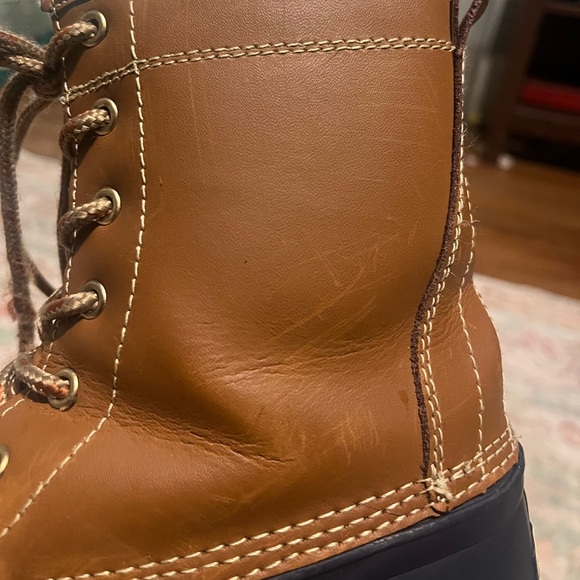 Khombu tan & blue duck boots - Picture 6 of 7